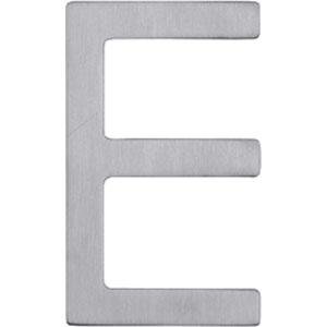 Intersteel huisletter E 100mm rvs, Doe-het-zelf en Verbouw, Hang- en Sluitwerk, Verzenden, Nieuw