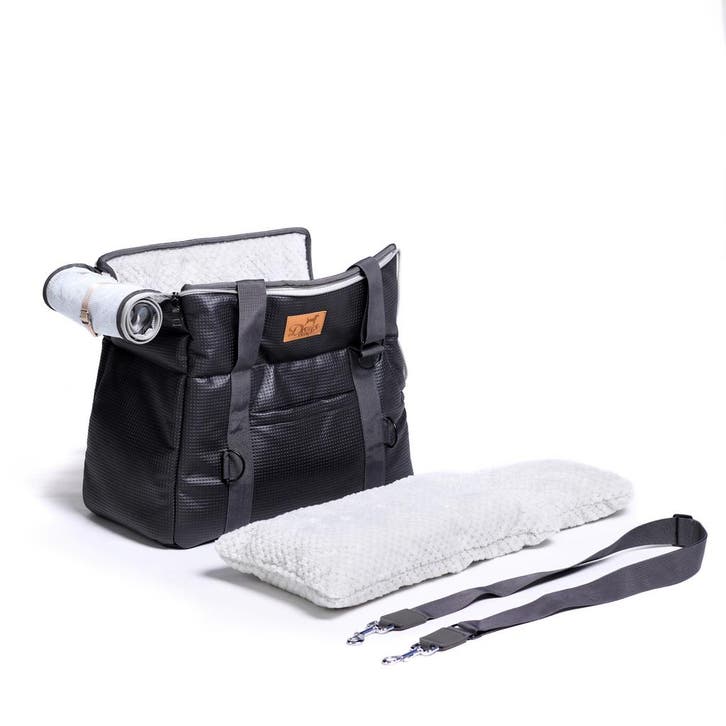 Luxe Reistas Design Antraciet (Hond, Reistassen), Dieren en Toebehoren, Honden-accessoires, Nieuw, Ophalen of Verzenden