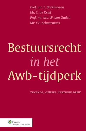 Bestuursrecht in het Awb-tijdperk, 9789013087017, Boeken, Studieboeken en Cursussen, Verzenden, Zo goed als nieuw, HBO