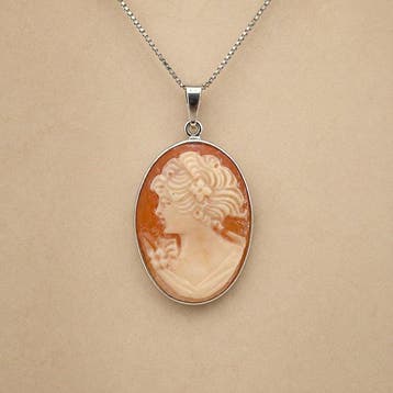 Argento 925 - Cameo - Handgegraveerde camee