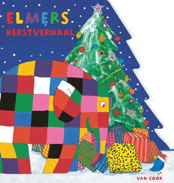 Boek: Elmers kerstverhaal - (als nieuw), Verzenden, Zo goed als nieuw