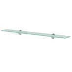 vidaXL Zwevende plank 80x20 cm 8 mm glas, Verzenden, Nieuw