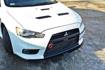 Maxton Front Racing Splitter V.3 Mitsubishi Lancer Evo X, Verzenden
