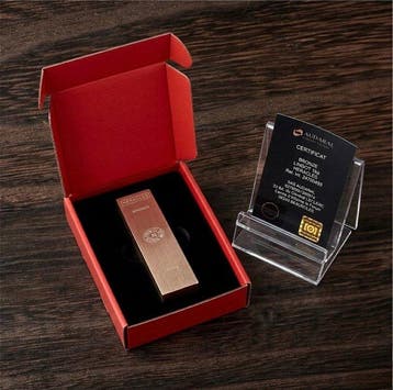 1 kilogram - Koper .999 - Heracles - Met certificaat (Zonder