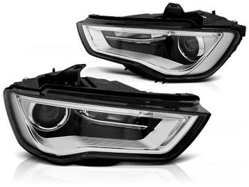 Koplampen Audi A3 8V Dagrijverlichting LED Xenon Look, Ophalen of Verzenden, Nieuw