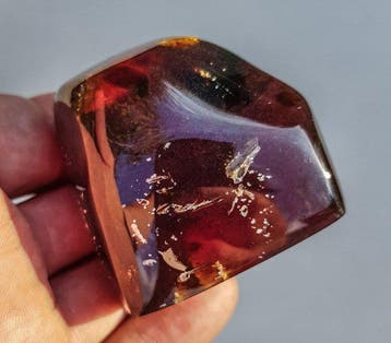 Amber - Barnsteen - HQ Sphere Freeform - 5 cm - 3.2 cm