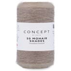 Katia Concept 50 Mohair Shades - 07 taupe - Mohair Garen, Hobby en Vrije tijd, Breien en Haken, Ophalen of Verzenden, Nieuw