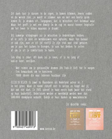 Het ultieme Bucketlist Boek / Bucketlist - Elise De Rijck, Verzenden, Zo goed als nieuw, Elise De Rijck