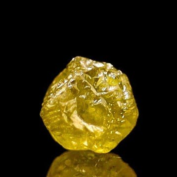Fancy geel diamant met • GEEN RESERVEPRIJS • Luxueuze
