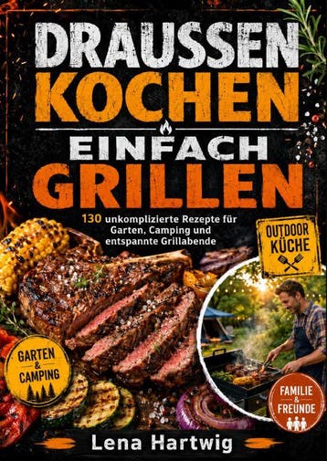 Draussen Kochen Einfach Grillen | Lena Hartwig | Nieuw, Ophalen of Verzenden, Nieuw, Lena Hartwig
