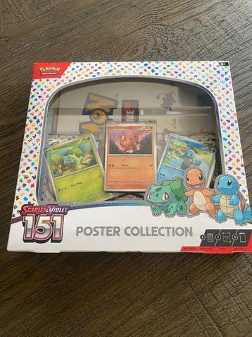 Pokémon - 1 Box - Poster Collection 151 (english) - Scarlet, Nieuw