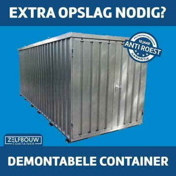 Mobile opslag, materiaalcontainer, laagste prijs Nederland!