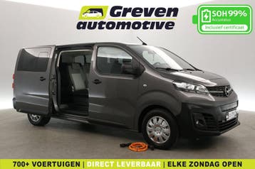 Opel Vivaro-e 75 kWh L3H1  DC  9 Zits  Snelladen  SOH 99%, Auto's, Opel, Automaat, Elektrisch, Nieuw, Zilver of Grijs
