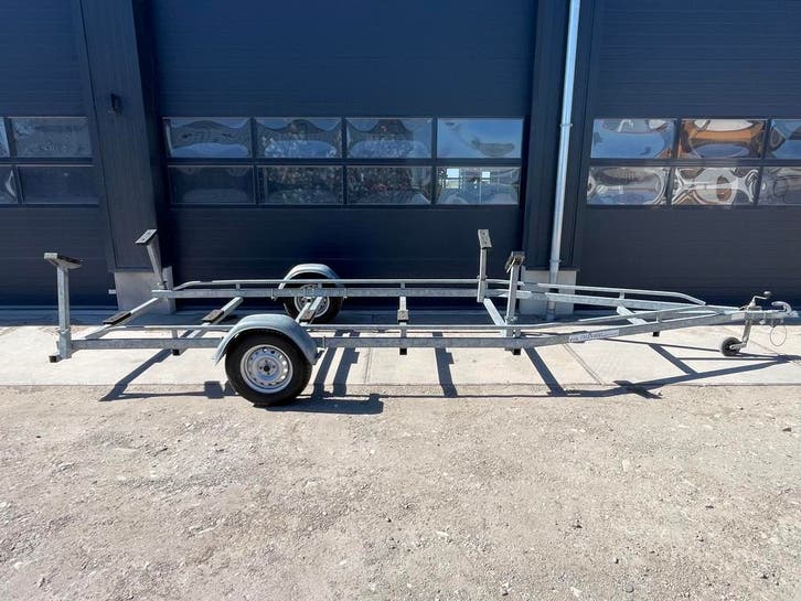 Freewheel Boottrailer Stallingstrailer 1200kg Kielboot, Watersport en Boten, Boottrailers, Gebruikt