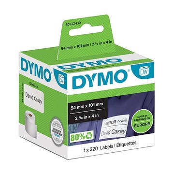 Dymo S0722430 / 99014 verzend- en naambadge etiketten, Verzenden, Nieuw, Dymo