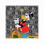 SKE (XXI) - Dagobert Duck op dollar achtergrond