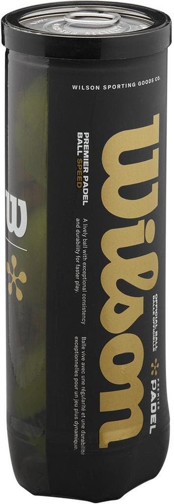 Wilson Premier Padel Speed - 3 padelballen in koker (SPORT), Verzenden, Nieuw