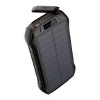 Solar Powerbank met 3 Poorten 26.800mAh - Ingebouwde Zaklamp, Telecommunicatie, Powerbanks, Verzenden, Nieuw, Stuff Certified®