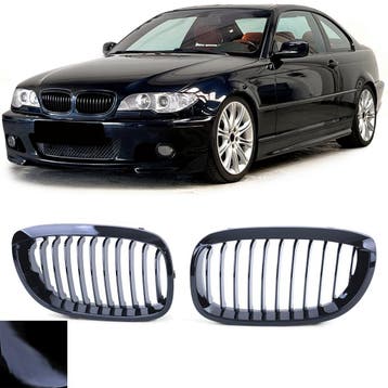 BMW 3 Serie E46 Sport Grill Zwart | Retourdeal 35% Korting, Ophalen of Verzenden