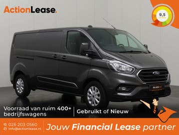 Ford Transit Custom Bestelbus L2 H1 2023 Diesel Automaat, Auto's, Ford, Automaat, Zwart, Diesel, Nieuw