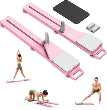 Pilates Board - Pilates Reformer - 4-in-1 - Roze - MERACH, Verzenden, Zo goed als nieuw