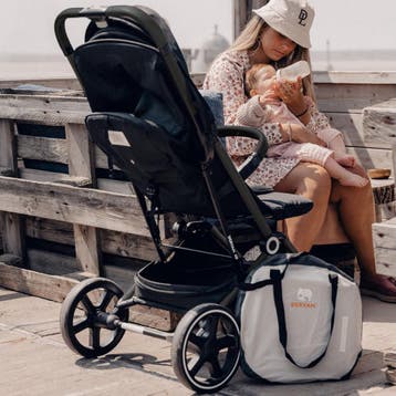 Deryan Luxe XP Buggy XL - Compact lichtgewicht - Zwart, Kinderen en Baby's, Buggy's, Verzenden, Nieuw