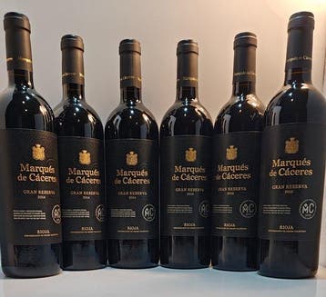 2014x3 & 2015x3 Marques de Cáceres Bodegas Unión, Nieuw