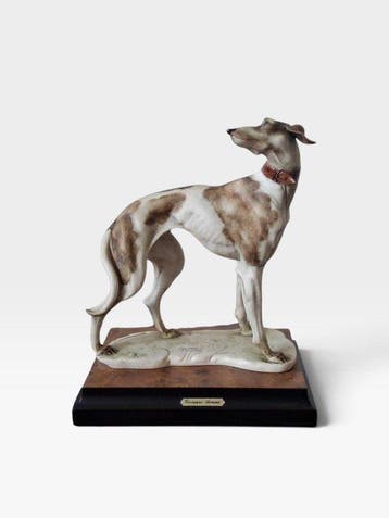 Giuseppe Armani - sculptuur, Greyhound / Whippet - 210 mm -