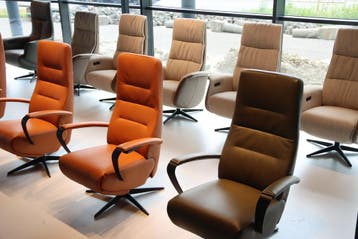 Outlet De Toekomst Twice / Gealux  relaxfauteuils/relaxstoel, Ophalen of Verzenden, Nieuw, Leer, Made in Holland