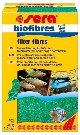 Sera Biofibers Fijn 40gram (Sera filtermaterialen), Ophalen of Verzenden, Nieuw