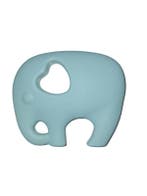 Olifant bijtfiguur turquoise, Verzenden, Nieuw