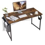 Werktafel 120x60cm – Schrijftafel met Metaalframe en Tas, Verzenden, Nieuw