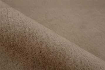 Fluffy Vloerkleed | Dolce | Effen | Taupe | 120x170 cm, Verzenden, Nieuw