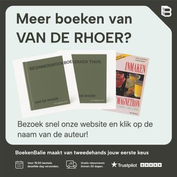 IJSBOEK 9789026935879 VAN DE RHOER, Boeken, Kookboeken, Verzenden, Zo goed als nieuw, VAN DE RHOER
