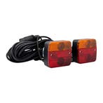 Verlichtingsset voor aanhangwagen / trailer + magneet 12M, Auto diversen, Verzenden, Nieuw