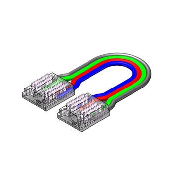 LEDSTRIP CONNECTOR | 15CM | COB | IP20 | RGB | 10MM, Nieuw