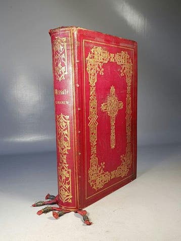 Rare & Grand Missale Romanum in-folio – Somptueuse reliure