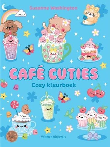 Washington, Suzanne-Café Cuties - Cozy Kleurboek (nieuw), Verzenden, Nieuw