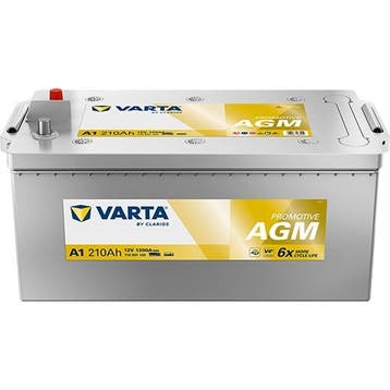 VARTA A1 Promotive AGM accu | 710 901 120 | 12V 210Ah 1200A, Ophalen of Verzenden, Nieuw