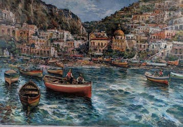 Scuola Napoletana - M. Faliero - Costiera amalfitana - XL