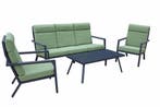 Mondial Living Loungeset Dimora - 4 delig, 4 zitplaatsen, Ophalen of Verzenden, Loungeset, Nieuw