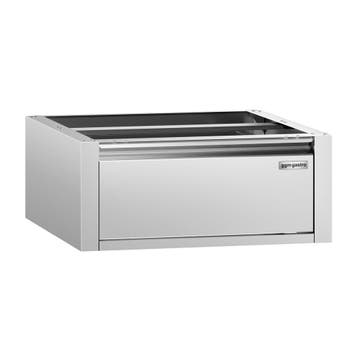 GGM Gastro | Ladenblok PREMIUM - 1 lades - RVS - Modulemaat, Verzenden, Nieuw in verpakking, RVS Meubilair