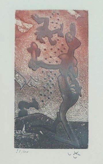 Roberto Matta (1911-2002) - Fou-rieuse