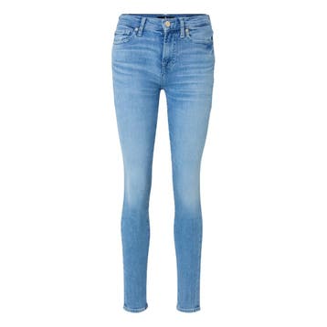 7 for all Mankind • blauwe The Skinny jeans • 27, 7 for all mankind, Verzenden, Nieuw, Blauw