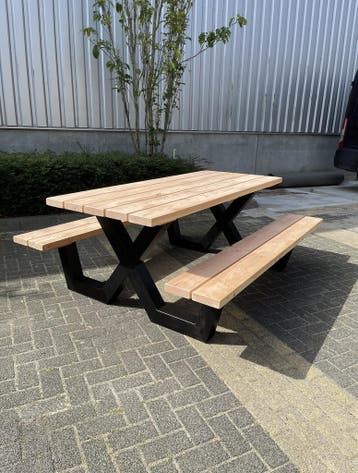 Picknick tafel douglas, Huis en Inrichting, Tafels | Eettafels, Verzenden, Nieuw