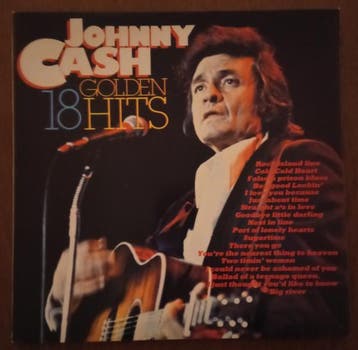 Johnny Cash - 18 Golden Hits, Ophalen of Verzenden, Gebruikt