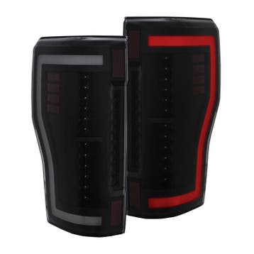 ANZO 2017+ Ford F-250 LED Taillights - Black/Smoke, Auto-onderdelen, Ophalen of Verzenden, Nieuw