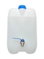 Waterkan Met Metalen Tapkraan - 20  Liter - Water Container, Ophalen of Verzenden