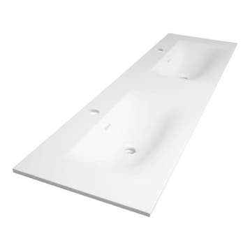Brauer Glacier Wastafel - 160 cm - met 2 Spoelbakken en 2, Ophalen of Verzenden, Nieuw