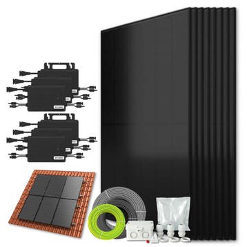 Zonnepanelen Pakket Schuindak 3.4 kW 8x 430Wp Micro-omv., Doe-het-zelf en Verbouw, Zonnepanelen en Toebehoren, Ophalen of Verzenden
